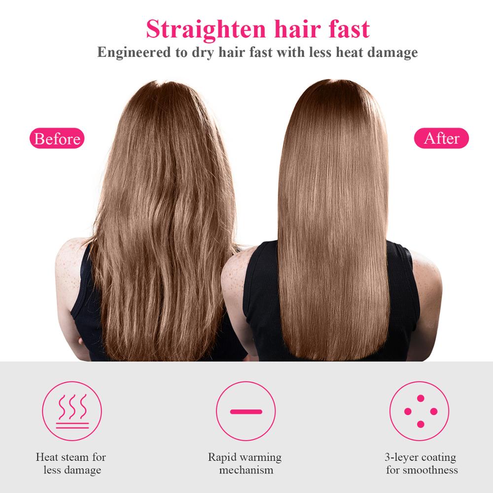 Electric Hair Straightening Comb - Glow Formula