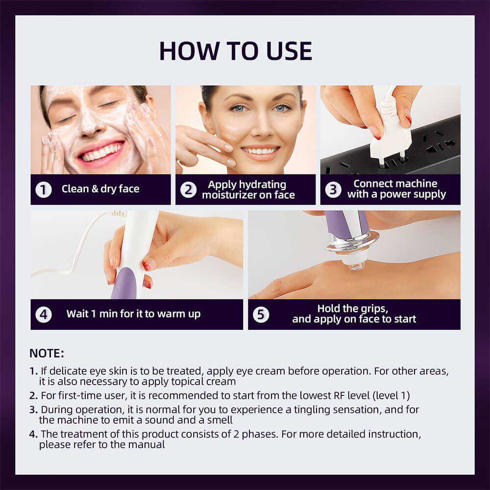 Microcurrent Face Beauty Pen - Glow Formula