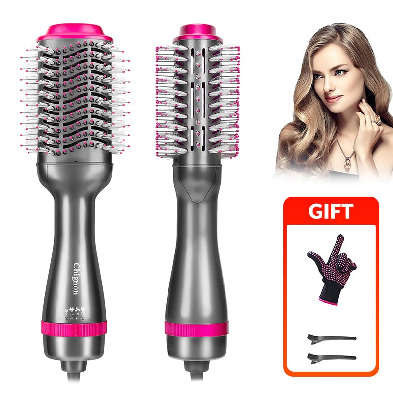 Electric Hair Straightening Comb - Glow Formula