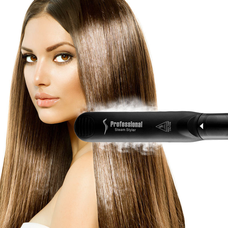 Professional Steam Hair Straightener - Glow Formula