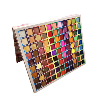 99 Colors Eyeshadow Palette:  A Sparkling Array of Glitter, Shimmer, and Matte Shades