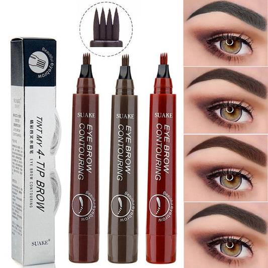 4 Points Waterproof Eyebrow Pencil