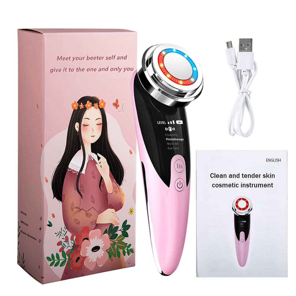 LED Facial Lifting Beauty Massager - Glow Formula