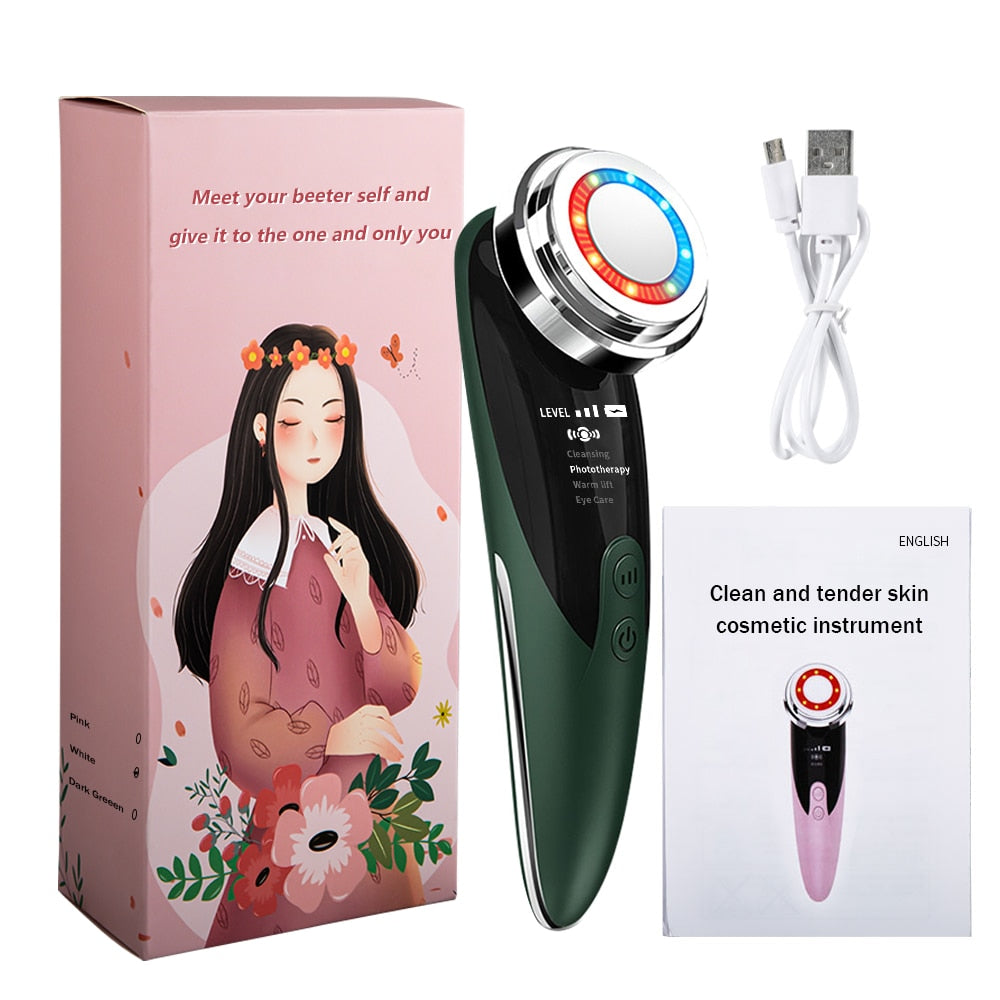 LED Facial Lifting Beauty Massager - Glow Formula