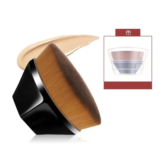 Hexagon Makeup Brush: Flawless Application and Portability