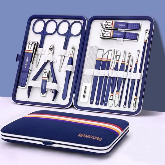9-19pcs Stainless Steel Manicure Set